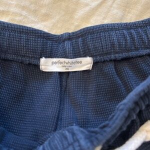 Perfectwhitetee Navy Sweatpants two pairs